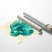 Lionfish in Turquoise Bloom