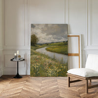 Wildflowers Along the Winding River