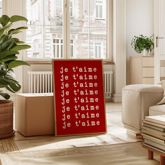 French Love Letters Paint Forever