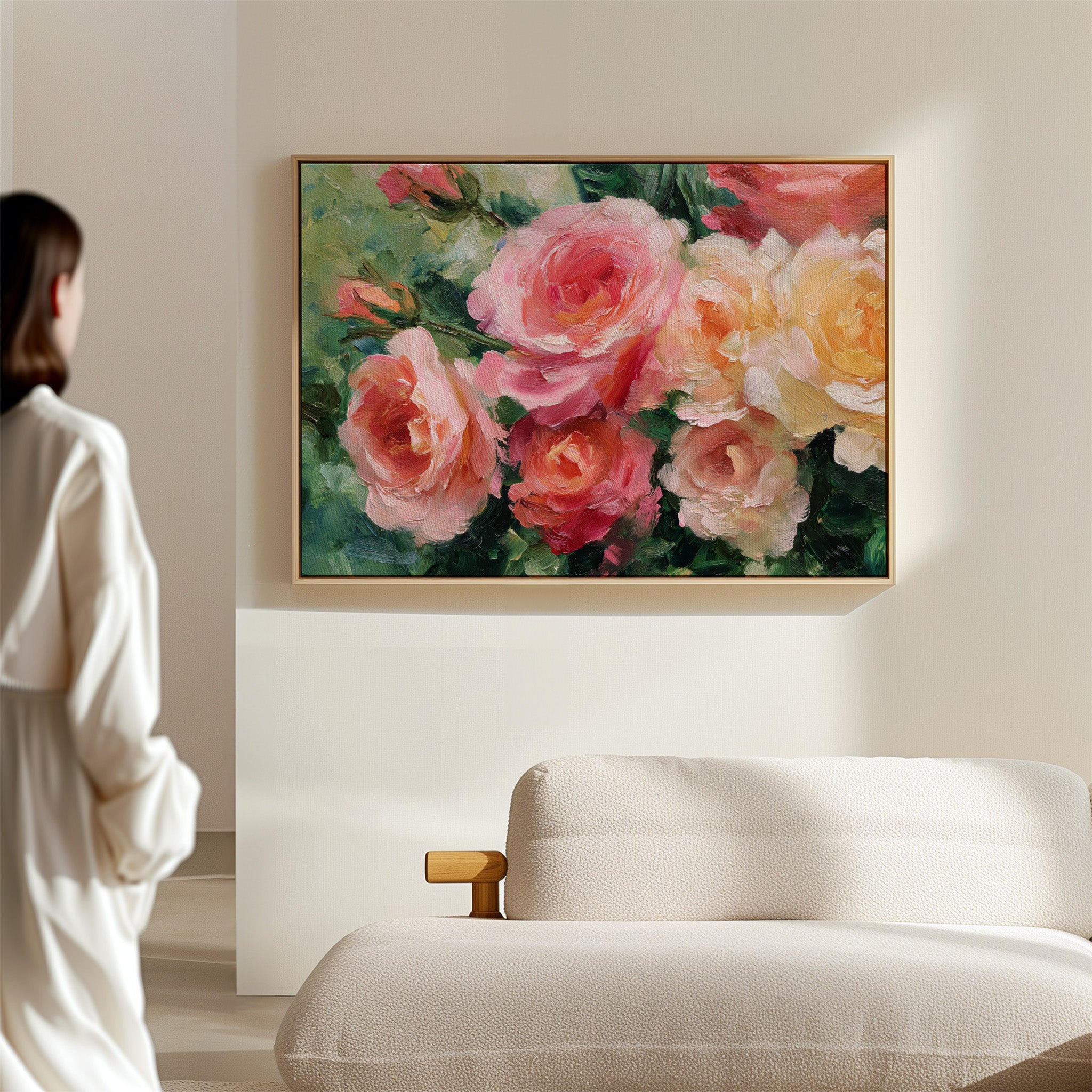 Summer Roses Paint Their Stories