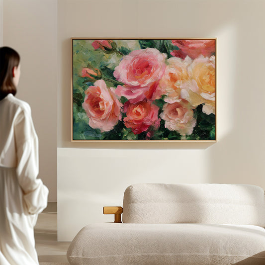 Summer Roses Paint Their Stories