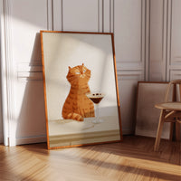A Sip of Feline Indulgence