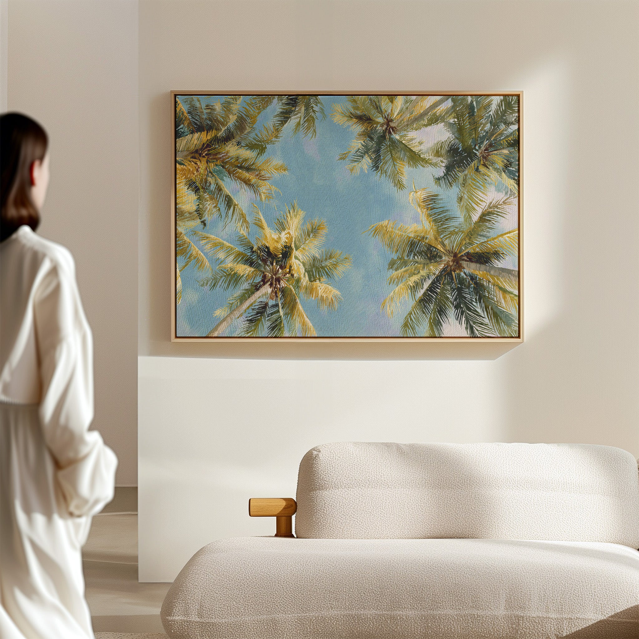 Summer Breeze Lifts Palm Stories