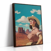 Red Gingham Meets Monument Valley