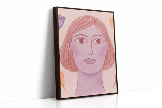 Desert Meets Modern Portrait Pink