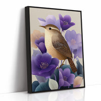 Small Bird, Excellent Taste in Flowers