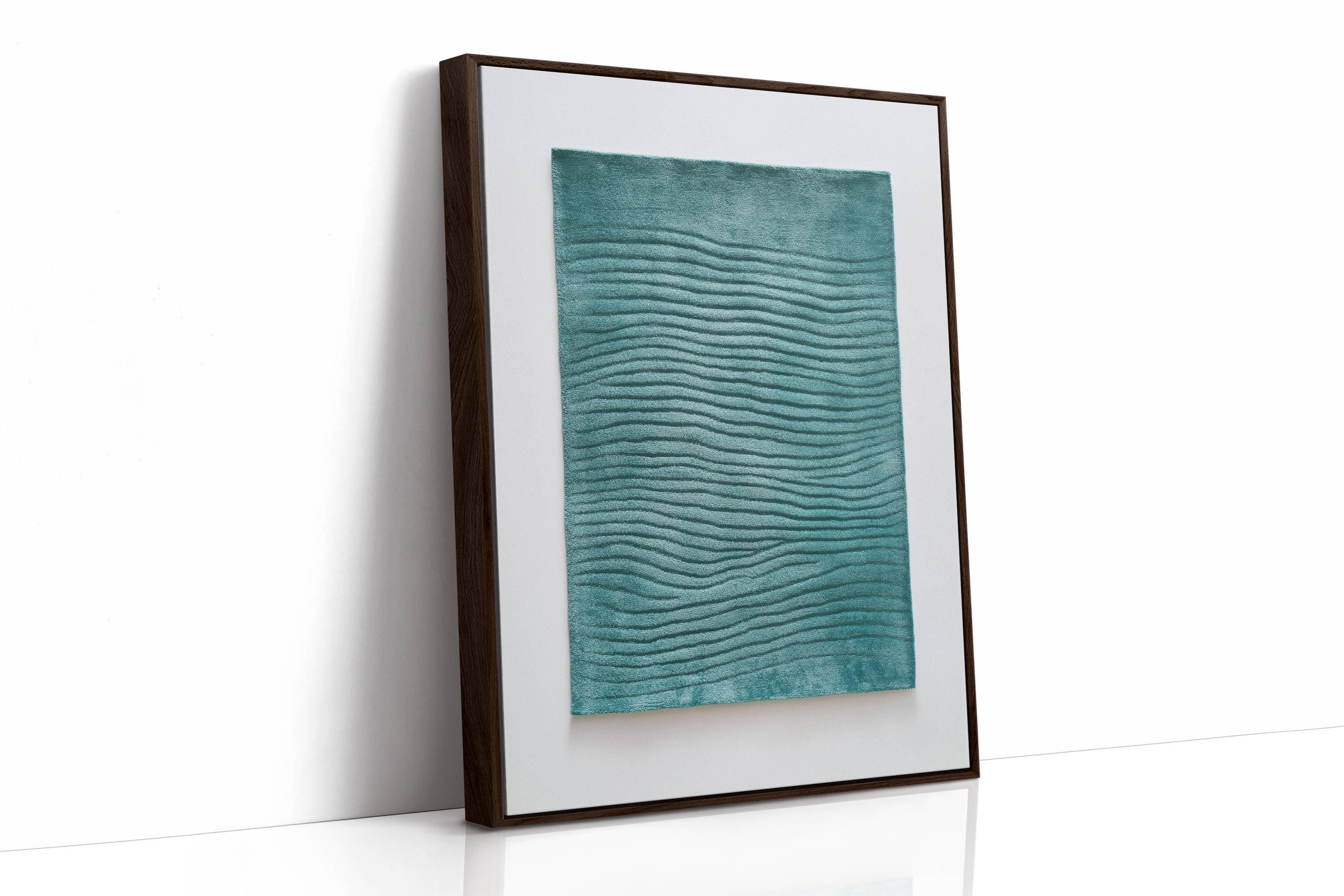Tidal Rhythms In Seafoam Green