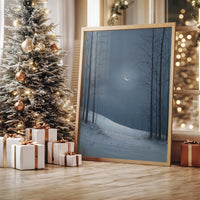 Moonlit Forest Beckons Winter Dreams