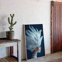 Crowned by Wings in Blue Silence