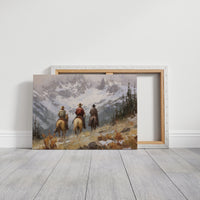 Three Riders Before the Snow