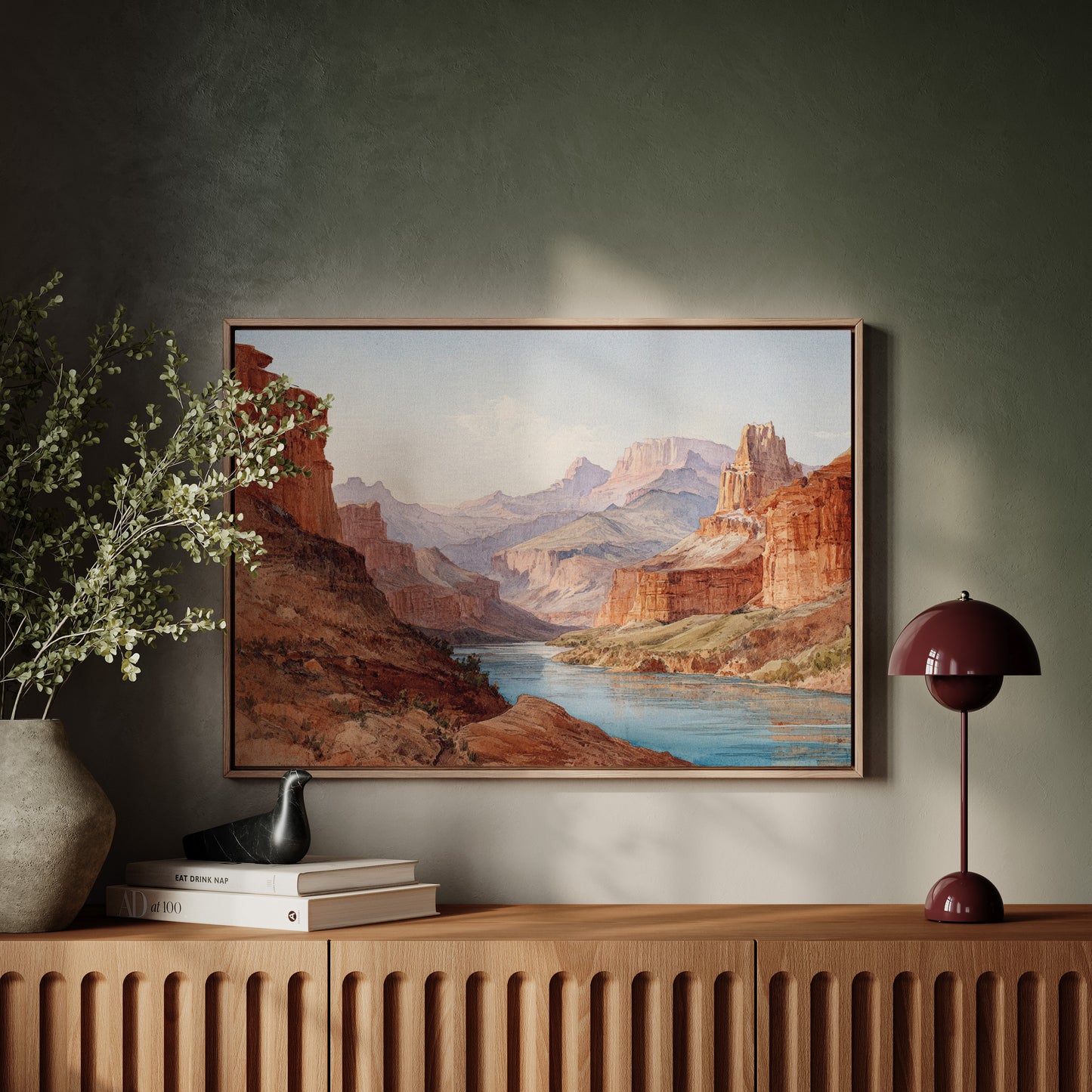 Ancient Waters Carve Desert Kingdoms