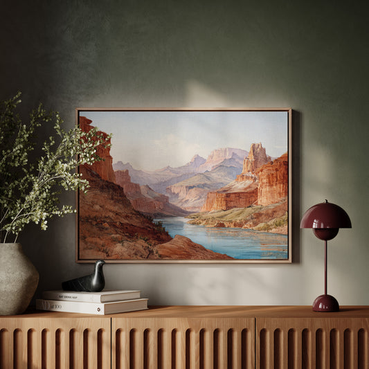 Ancient Waters Carve Desert Kingdoms