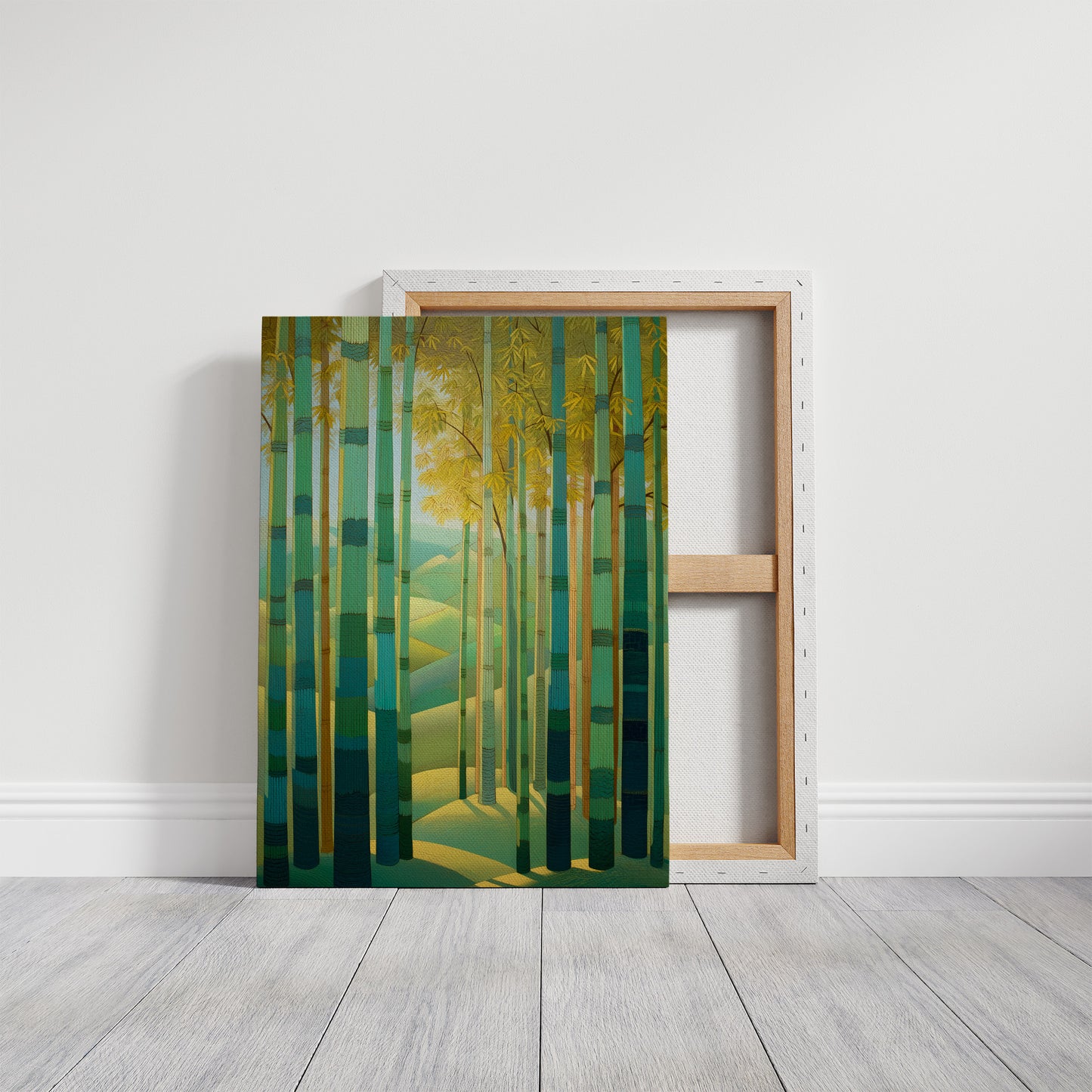 Bamboo Forest Leads To Dawn