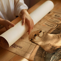 Otter's Bath Under Wisteria Blooms
