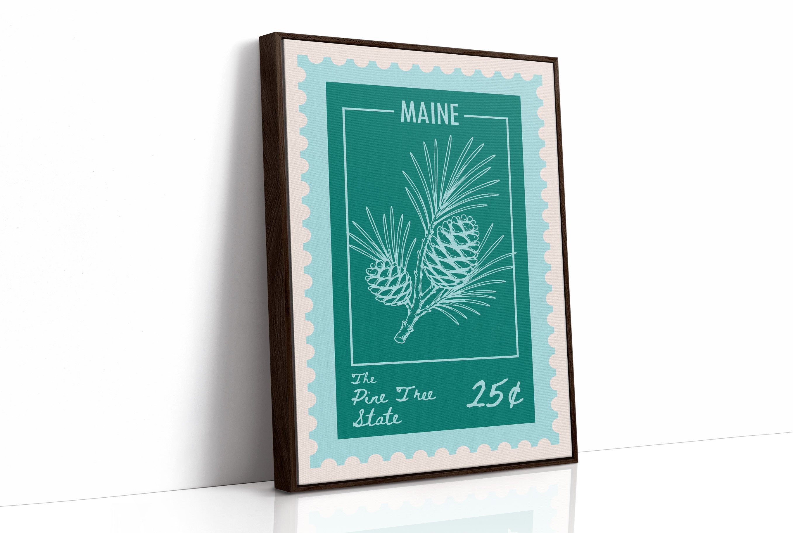 Postmarked from the Pine Tree State