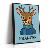 Reindeer Wears Winter's Joy