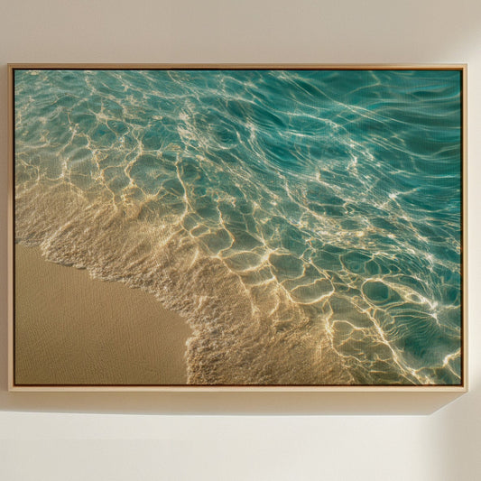 Sunlight Dances On Turquoise Tides