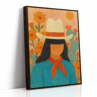 Cowgirl in Bloom