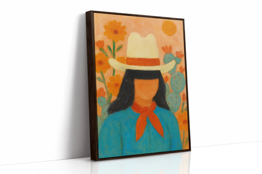 Cowgirl in Bloom