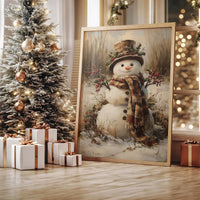 Winter's Charm In Plaid And Holly