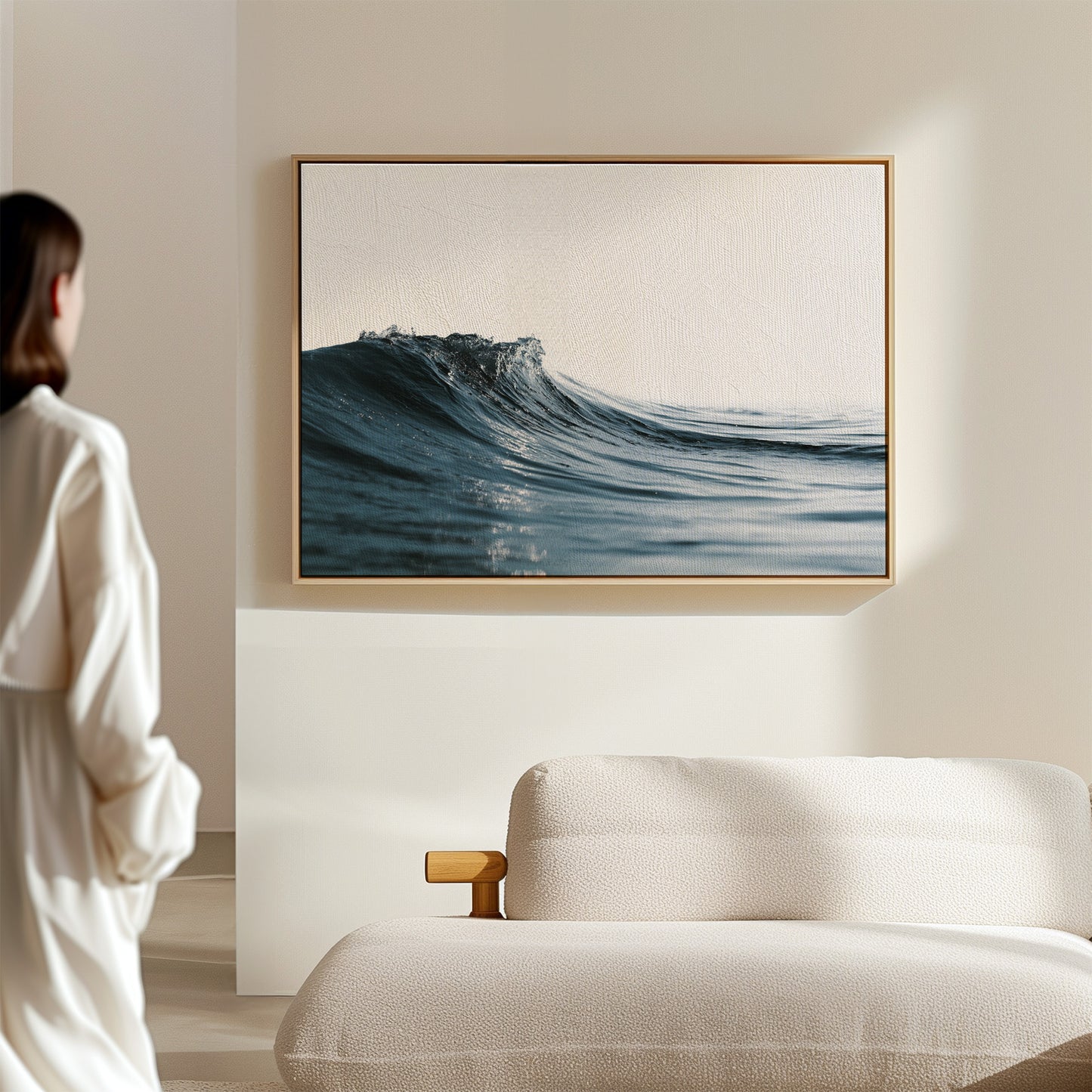 Ocean's Pulse Catches Morning Light