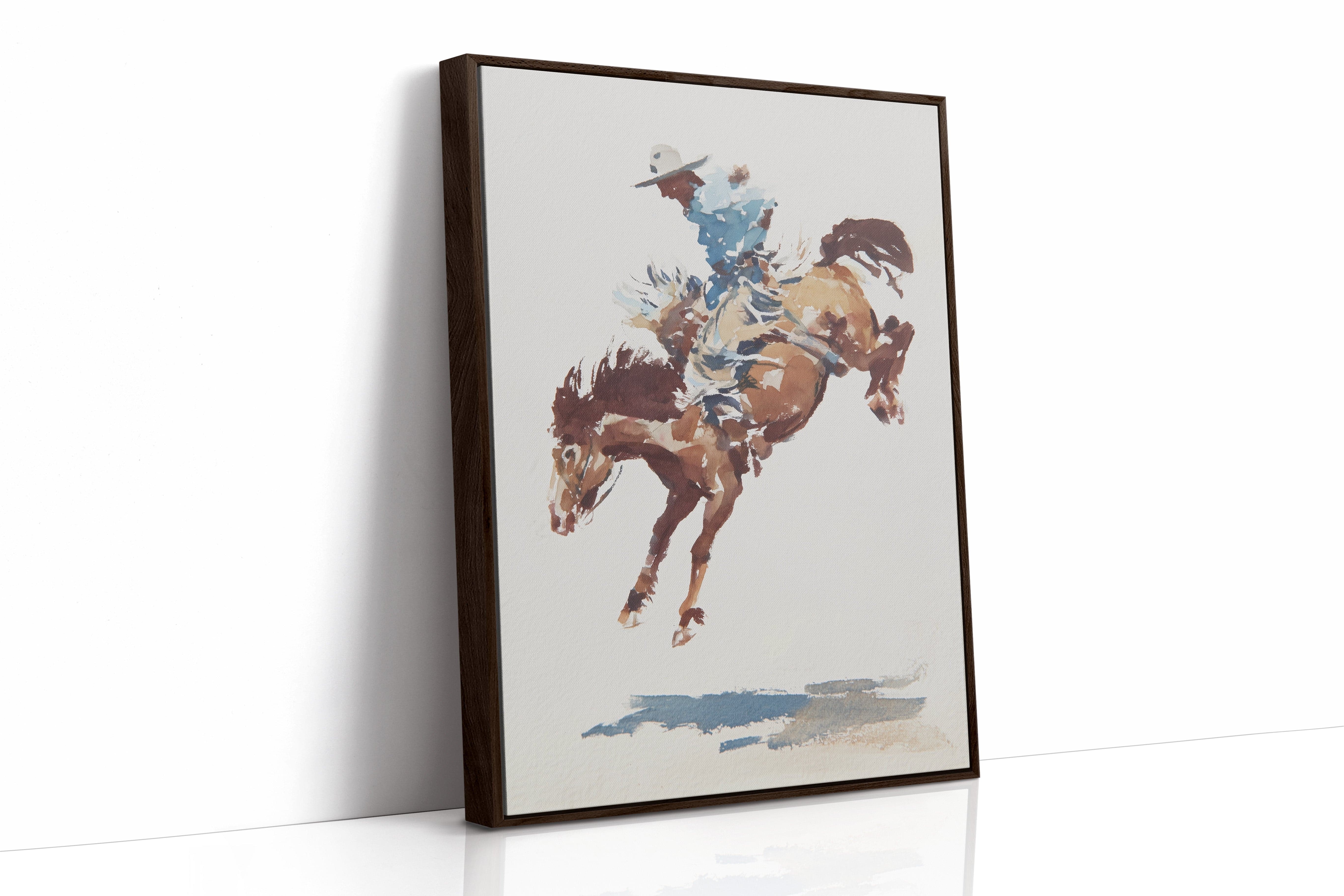 Bronc Tales Dance Through Sky