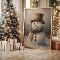 Frosty's Portrait In Golden Light