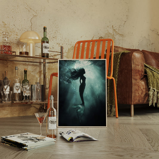 Dancer Beneath the Moonlit Waves