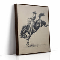 Wild Bronc Writes Prairie Legend