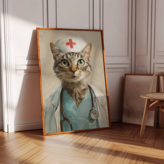 A Feline Healer's Gentle Touch