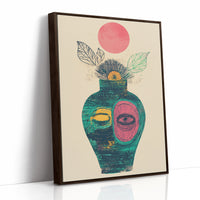 Moonlit Vase Holds Ancient Stories