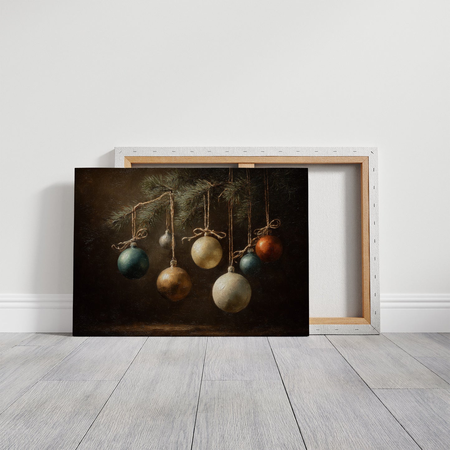 Still Life of Hanging Ornaments