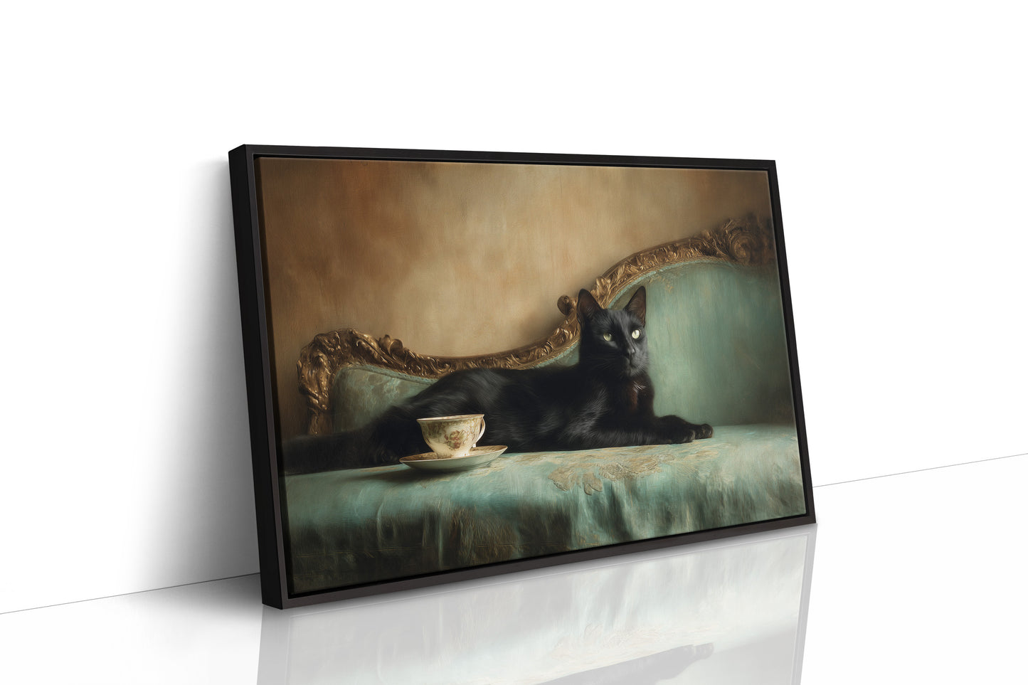 Afternoon Tea on Gilded Velvet