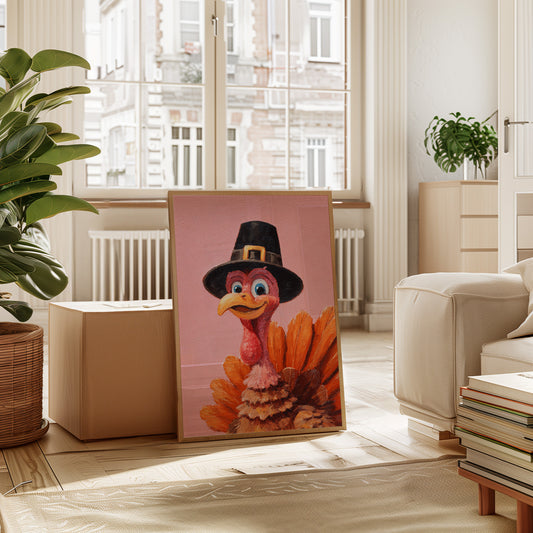 Pilgrim Turkey's Pink November Tale