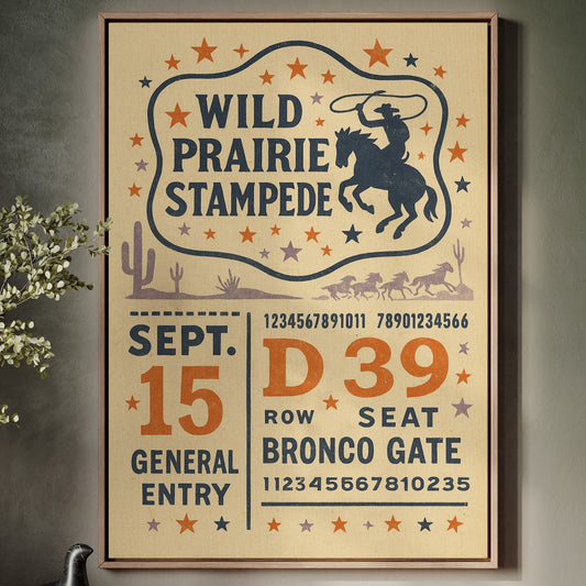 Wild Prairie Stampede Ticket