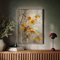 Autumn Light Catches Golden Wings