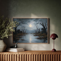 Moonlit Reflections on Forgotten Lands