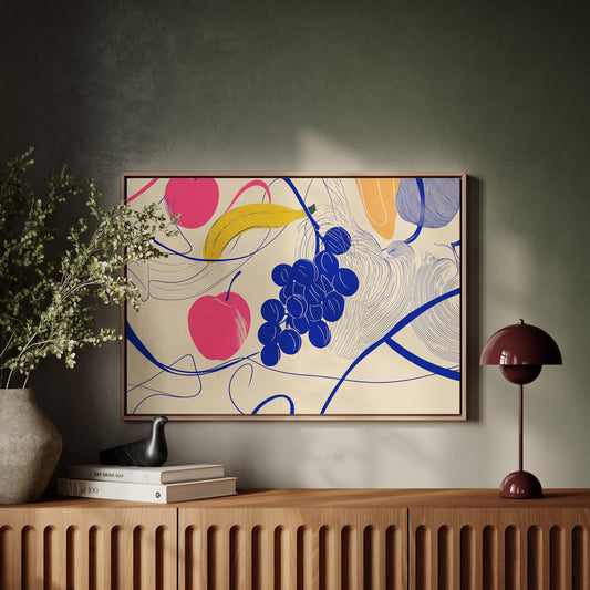 Summer Fruits Dance In Cream Light