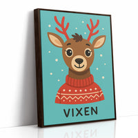 Vixen Wears Winter's Warmth