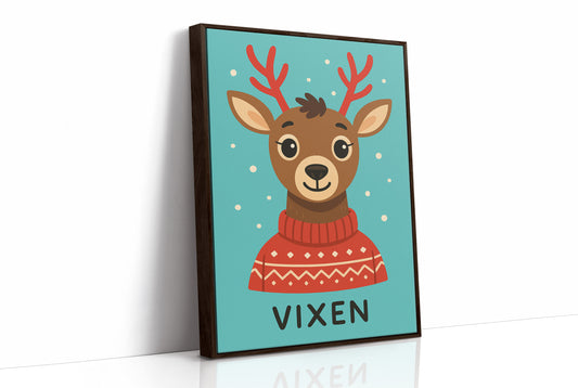 Vixen Wears Winter's Warmth