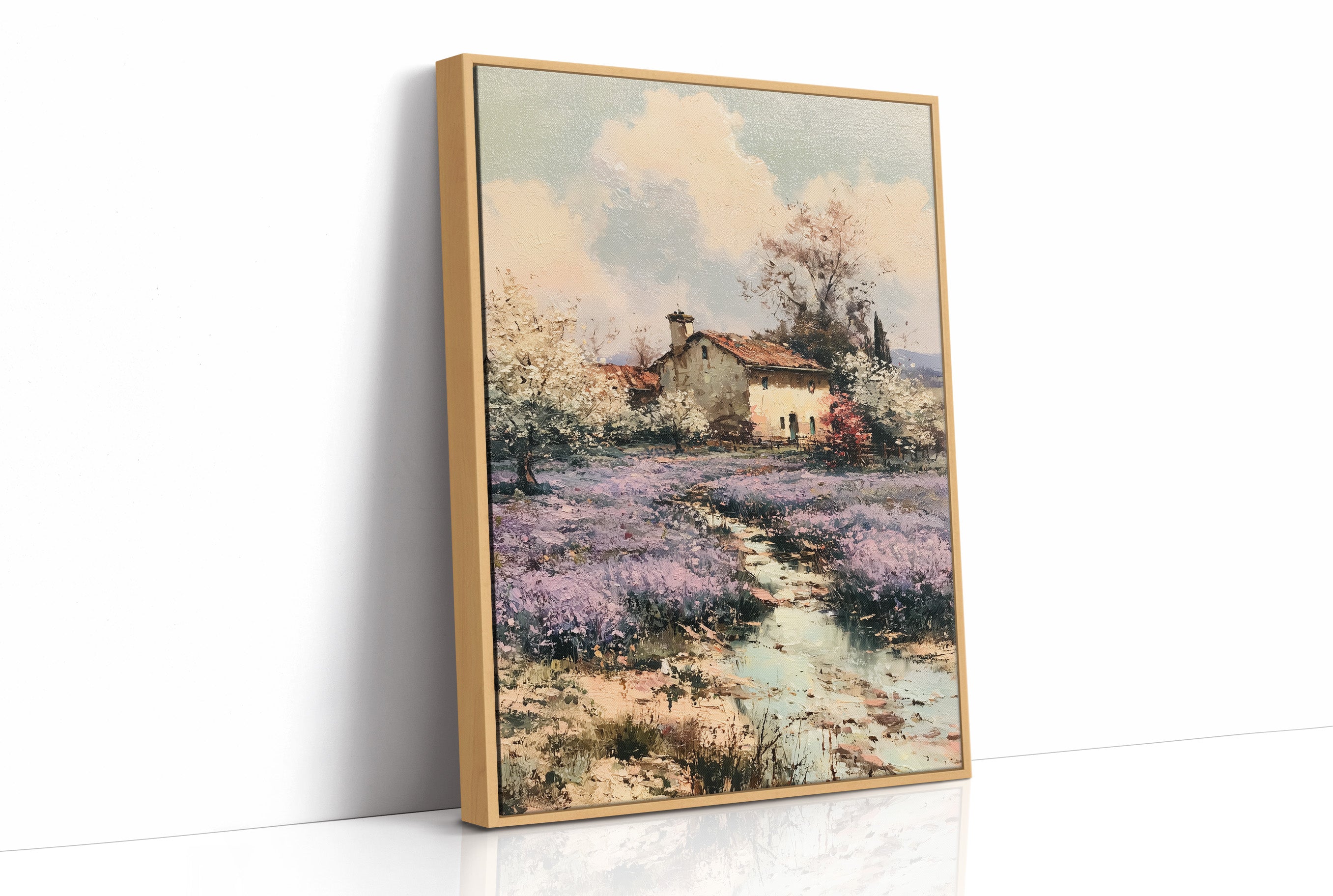 Blossoms and Lavender at the Farmhouse