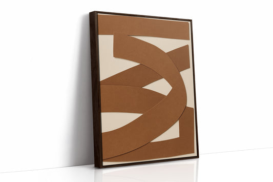 Terracotta Ribbons Weave Modern Tales