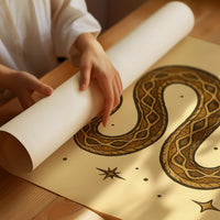 Serpent Among Celestial Light
