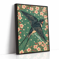 Swallow's Cherry Blossom Descent
