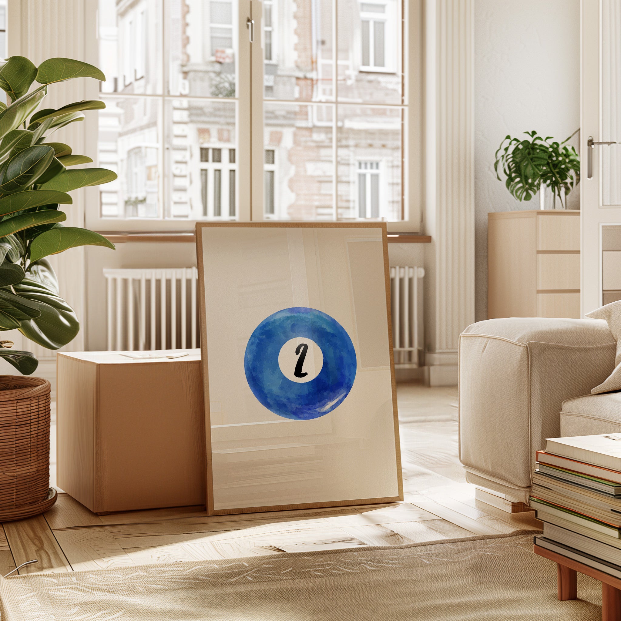 Two Ball Dances In Azure Light