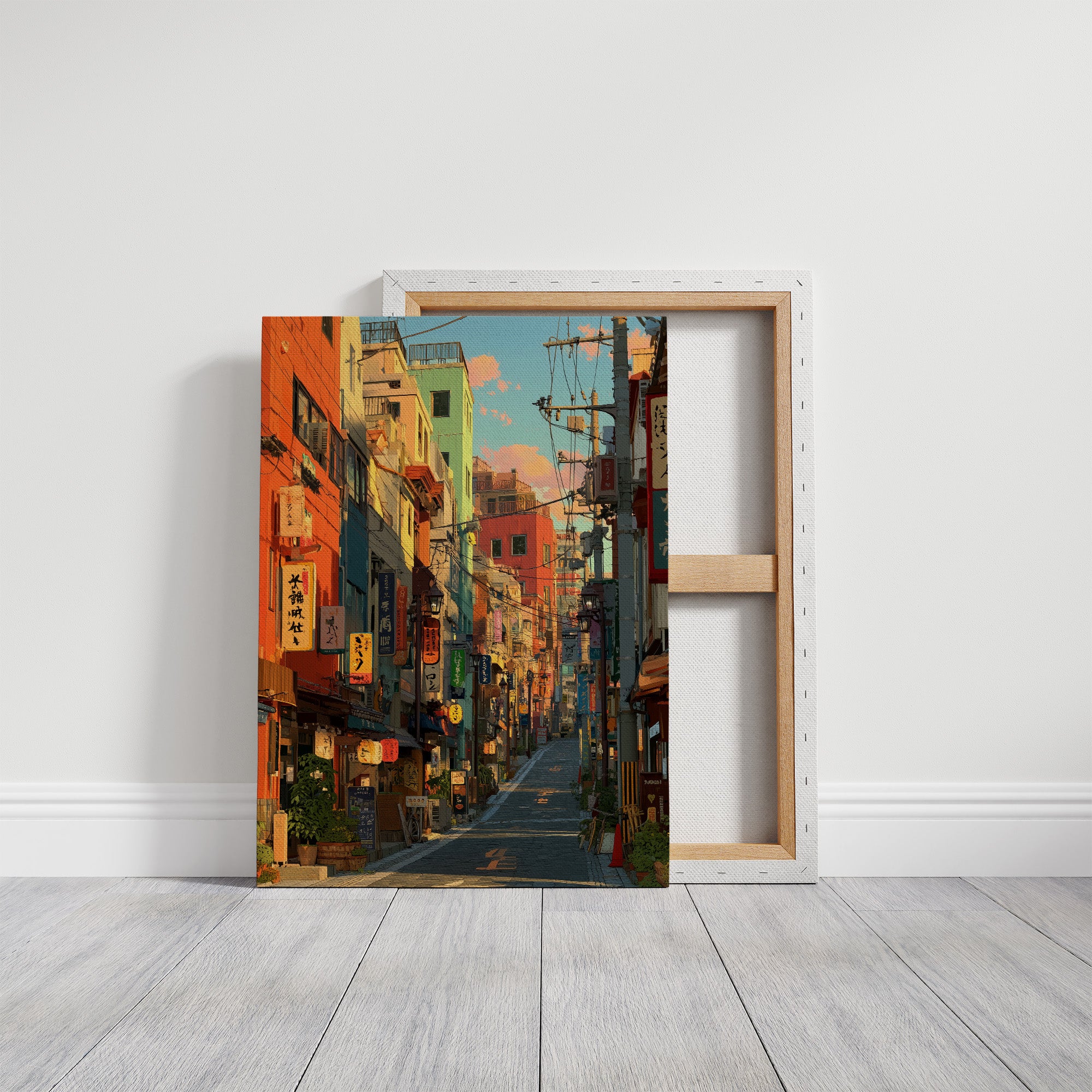 Tokyo Streets Glow At Dusk