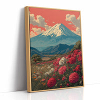 Where the Chrysanthemums Face Fuji