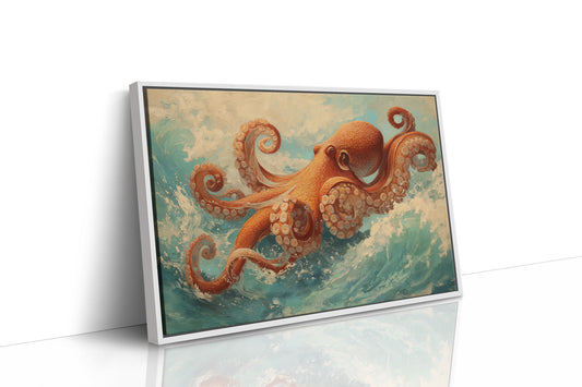 Copper Dancer Rides Turquoise Waves