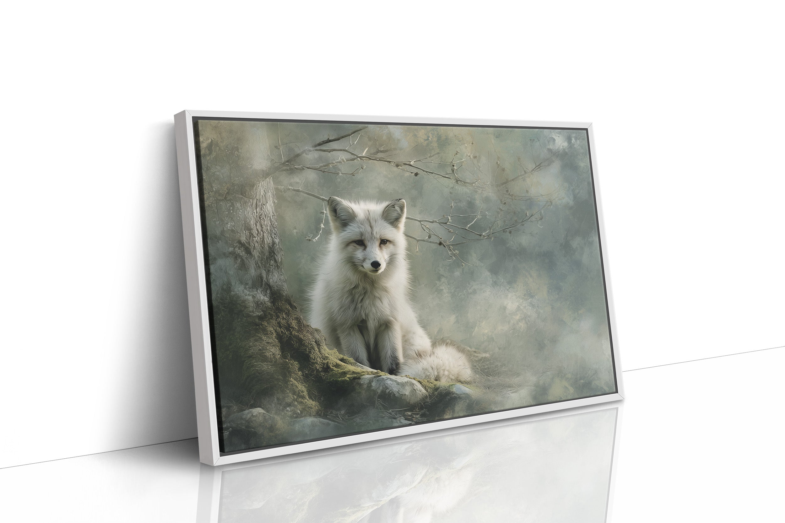 Arctic Tales Between Wooden Shelves