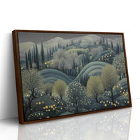 Fireflies Dance Through Tuscan Hills